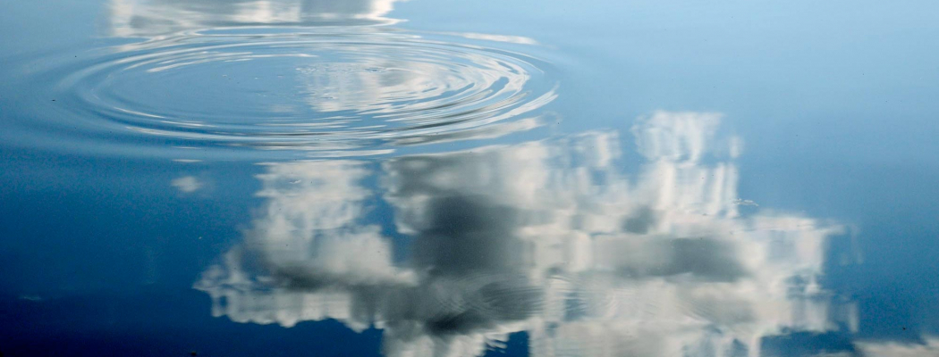 Wassertropen Reflektion